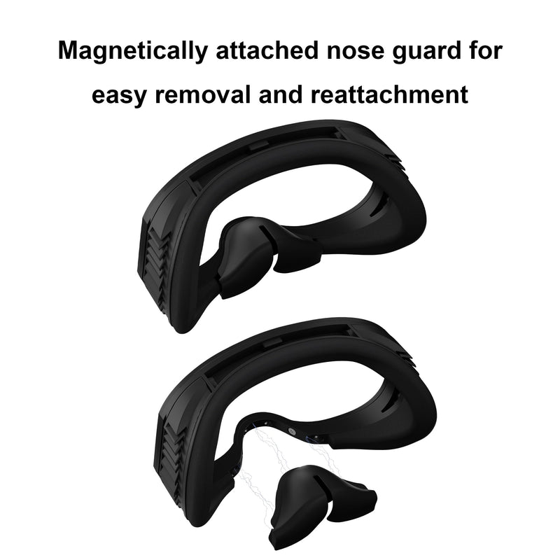 Globular Cluster F3 V3 Magnetic Facial Interface for Quest 3 | Flexible and Adaptive Frame with Multi-Material Pads, Not Compatible with Quest 3S or Official Charging Dock