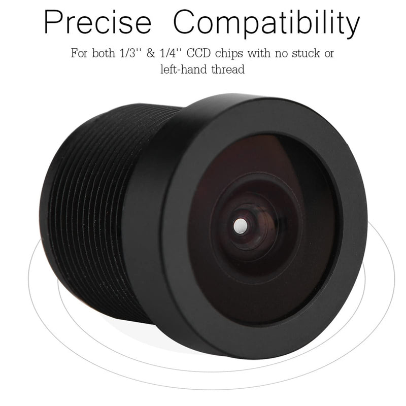 2.1mm 150° Wide Angle Camera Lens, M12*0.5 IP Camera Lens HD CCTV Lens for CCD Chips