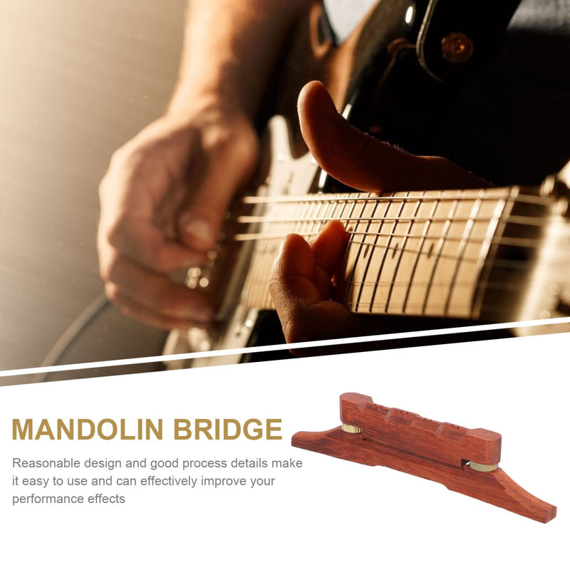 Musical Instruments Guitar Accesories Ebony Mandolin Bridge Adjustable Guitar Strings Bridges Compensated Guitar Replacement Parts Accessories Musical Instrument Guitar Accessories