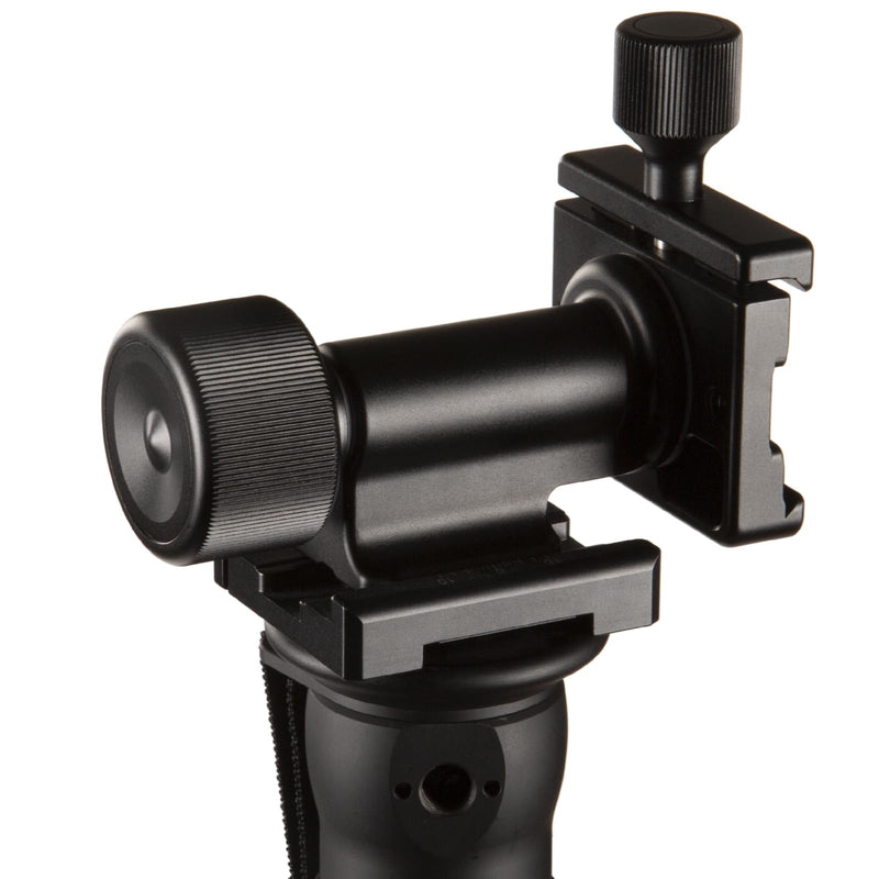 Monopod Gimbal Head,Side Saddle Speed Tilt Gimbal Head with Arca Swiss Dovetail Quick Release Plate for Monopod Camera Medium and Telephoto Lenses, Max Load 100lbs