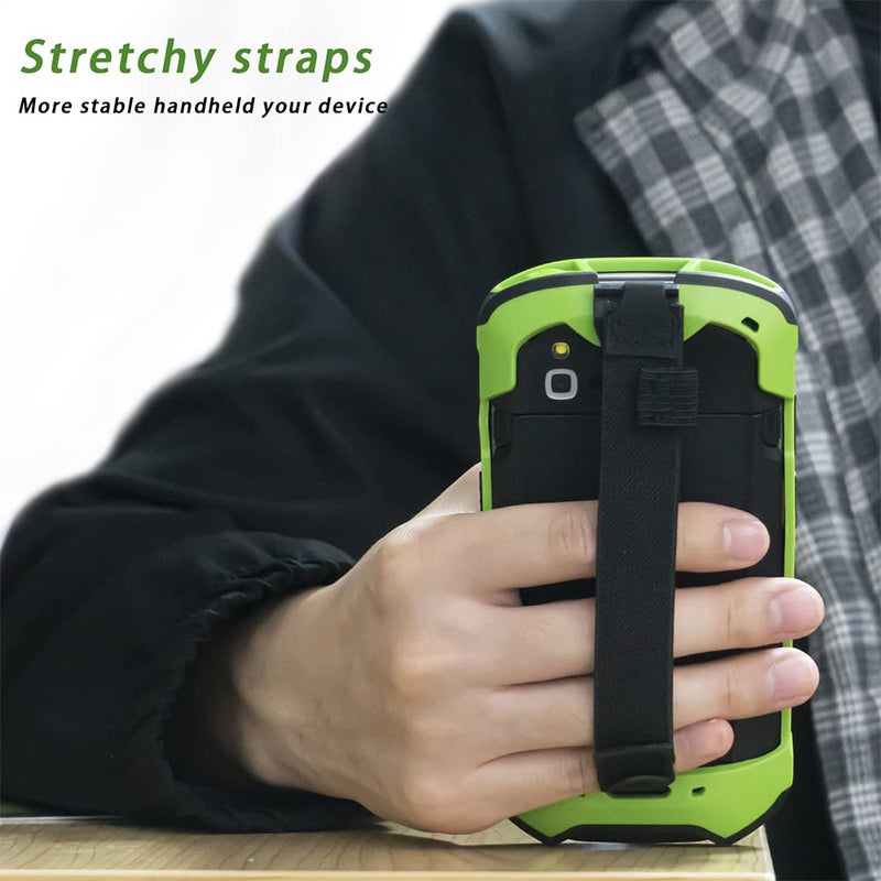 Protective Cover Bumper Case Rugged Boot with Hand Strap for Zebra TC51 TC510K TC52 TC56 TC57 (Green) Green