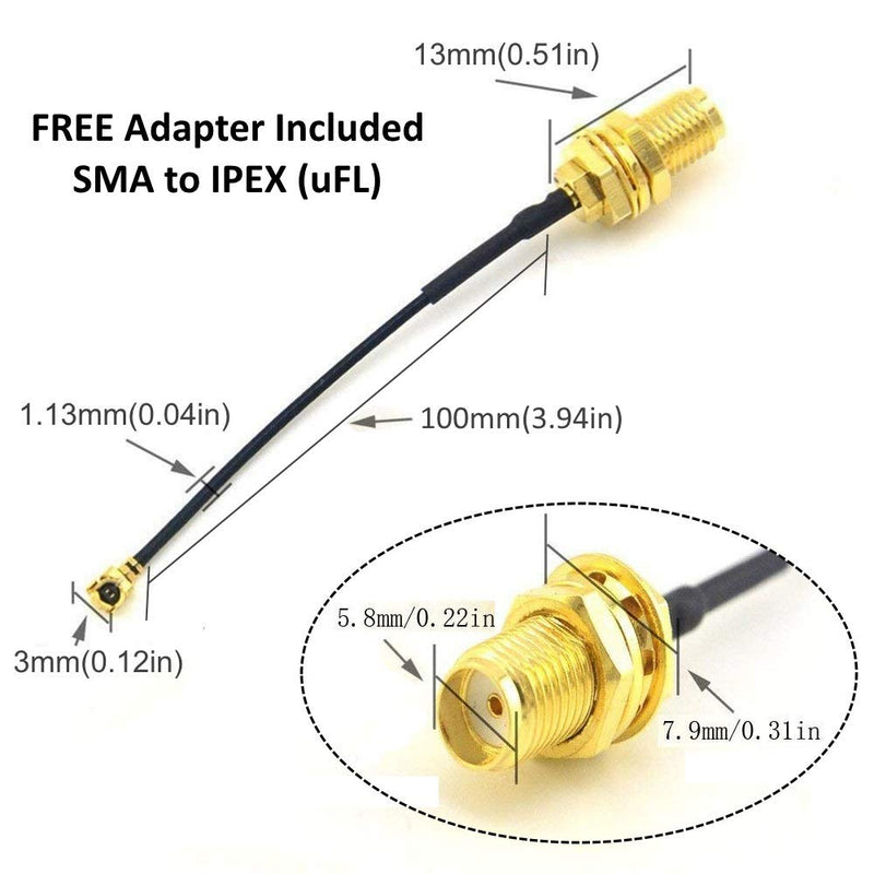 [AUSTRALIA] - Waterproof GPS Active Antenna, Magnetic Base, 28dB Gain, 3-5VDC, SMA 