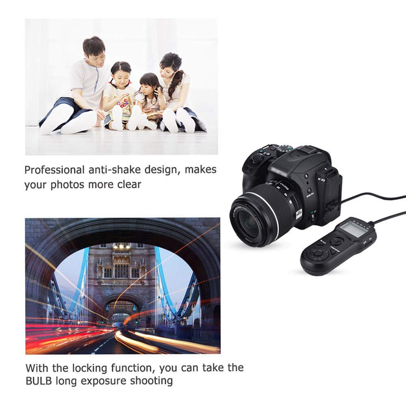 [AUSTRALIA] - Digital Timer Remote Shutter Cord JJC Timer Shutter Release Remote Control Cord for Olympus E-M1 Mark II Replaces Olympus RM-CB2 Olympus RM-CB2 Replacement 