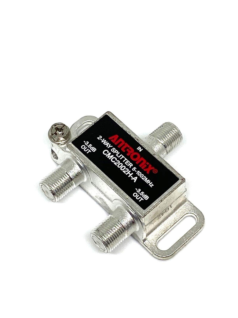 CMC2002H-A 2-Way Horizontal Splitter -3.5dB 5-1002 MHz High Performance for Coax Cable TV & Internet