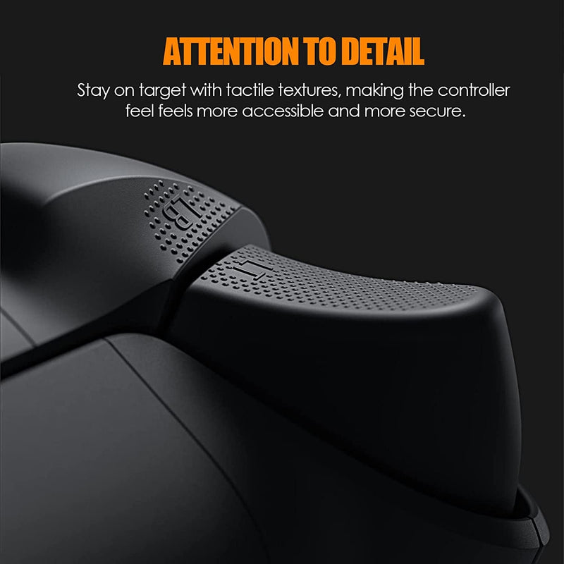 Bumpers Replacement LB RB Button for Xbox Series X/S Controllers,2 Pack Shoulder Trigger Buttons for Xbox Series Controller(NOT for Elite Controller) Black