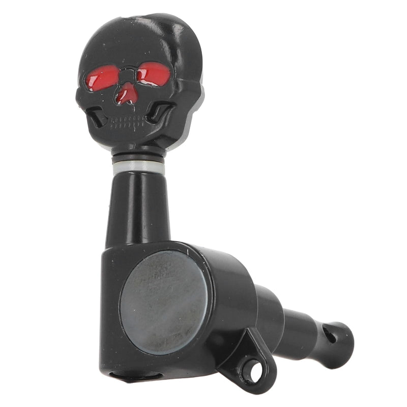[AUSTRALIA] - Skull Guitar Tuning Pegs, Metal Machine Heads Tuners, Electric Acoustic Guitar Tuners, Replacement Parts for Guitar Repair & Maintenance 