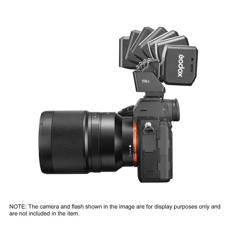 [AUSTRALIA] - Godox TR-S TTL Hot Shoe Riser for Sony Camera, Hot Shoe Extender for Godox iT30Pro-S iT20-S iT22-S iM30 iM20 iM22 Mini Flash, 0-90° Tilt Adjustment, Raises 30mm Height, Reduce Lens Shadow 