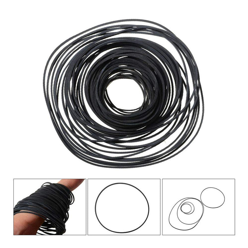 120Pcs Universal 40-135mm Mix Cassette Tape Machine Square Belt Assorted Repair