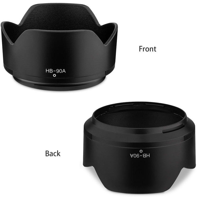 [AUSTRALIA] - Haoge HB-90A Bayonet Lens Hood for Nikon Nikkor Z DX 50-250mm f/4.5-6.3 VR Lens Replaces Nikon HB90A 