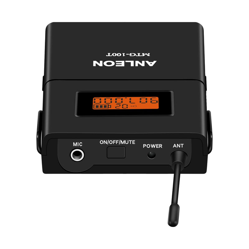 [AUSTRALIA] - ANLEON MTG-100 Wireless Acoustic Transmission System Tour Guide Simultaneous Translation System (1 Transmitter & 1 Receiver) 1 Transmitter & 1 Receiver 