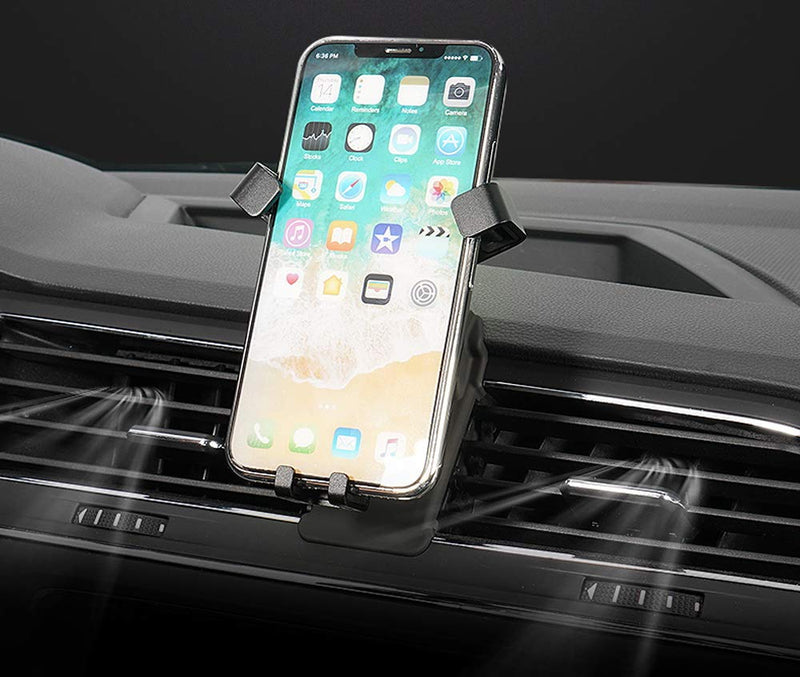 iJDMTOY Compatible with Volkswagen: 2015-2020 MK7 GTI/Golf Smartphone Gravity Holder w/Exact Fit Clip-On Dash Mount (Won't Occupy Air Vent Opening)