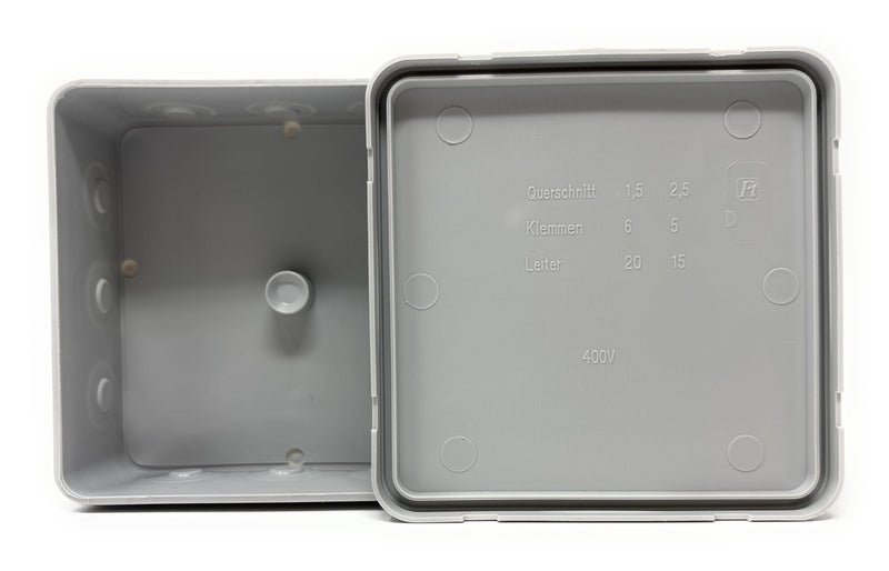 F-TRONIC Junction Box IP 54 100 x 100 x 40 mm