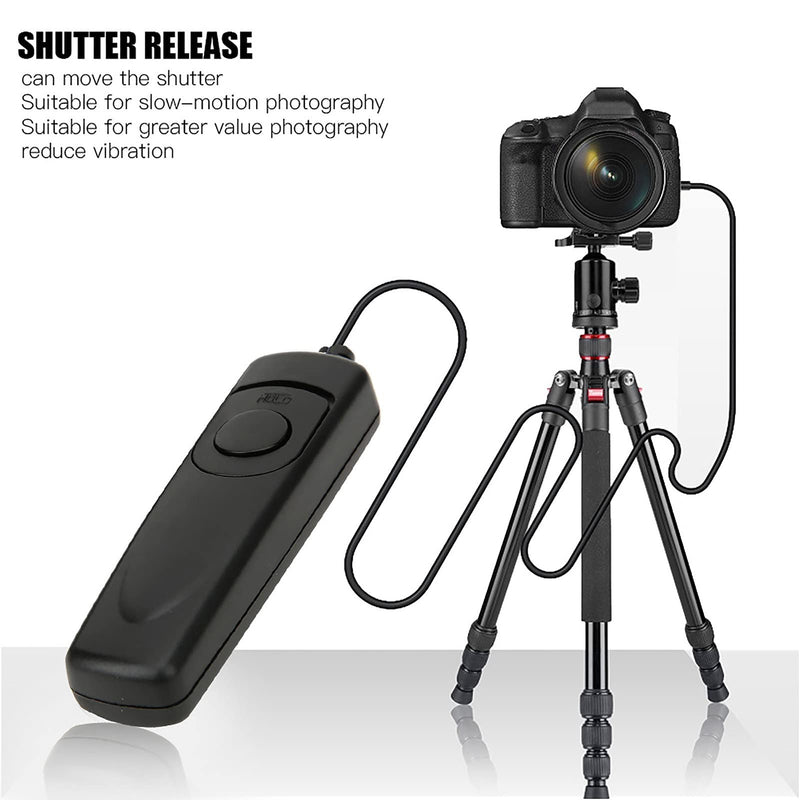 MC-DC2 DSLR Remote Switch Shutter Release Cord for Z6/Z7 D7500 D750 D7200 D7100 D7000 D610 D600 D5600 D5500 D5300 D5200 D5100 D5000 D3300 D3200 D3100 D90 DF P7700 P7800 A/ V1