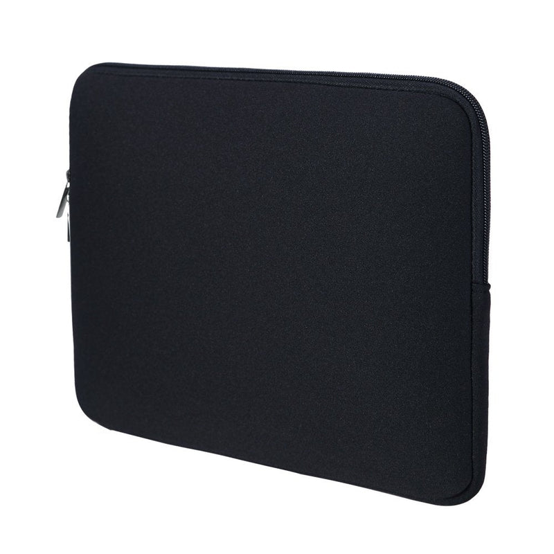 RAINYEAR 14 Inch Laptop Sleeve Case Protective Soft Padded Zipper Cover Carrying Computer Bag Compatible with 14" Notebook Chromebook Tablet Ultrabook (Black) 14" Black