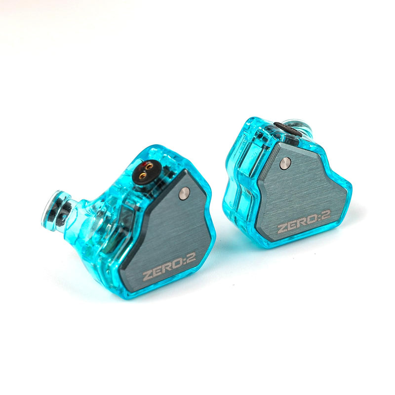 Linsoul 7Hz x Crinacle Zero:2 in Ear Monitor (Blue) Portable Earphone Case