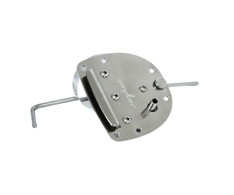 Guyker Guitar Tremolo Tailpiece Bridge Compatiable with JM JA Guitar Vibrato and Whammy Assembly Replacement for Jazz Electric Guitar, JM001