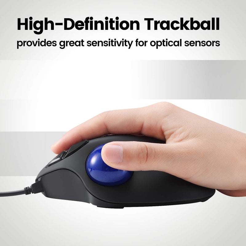 Perixx PERIPRO-303GB Small Trackball 34mm Replacement Ball for Perimice and M570 Elecom Kensington Glossy Blue (18025)