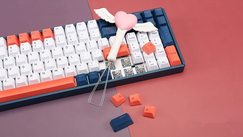 FKZ ZOMOPLUS Keycap Puller,Custom Keycap Puller,Cute Fairy Wand Custom Keycap Puller,Mechanical Keyboard Keycap Removal Tool (Fairy Wand)