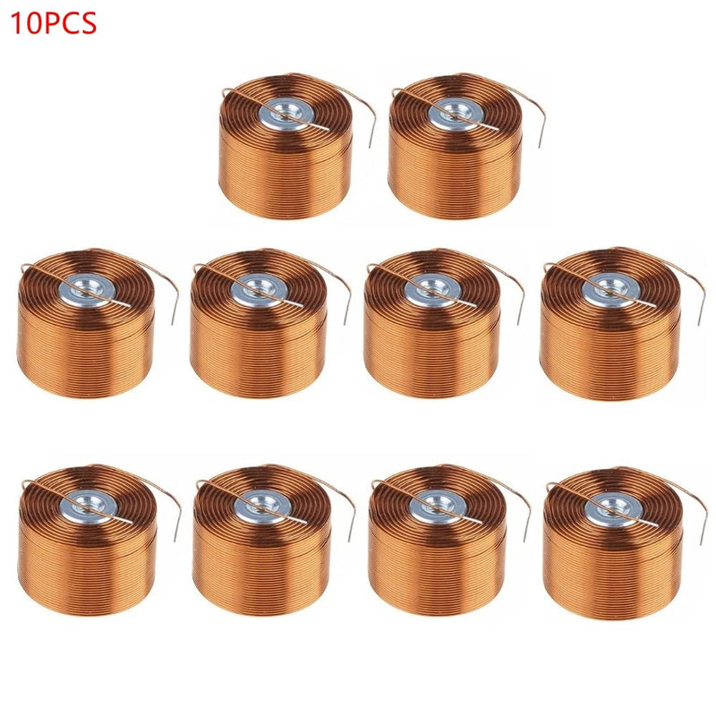 5/10pcs 19x12mm Magnetic Floating DIY Coil High Quality Copper Coil Electromagnetic Induction Experiment Coil (Pack of 10)