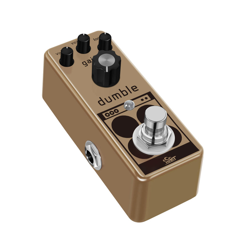 ISET Dumble Overdrive Pedal Analog Mini Single Guitar Effect For Electric Guitar Bass True Bypass
