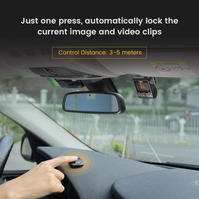 VIOFO Wireless Bluetooth Remote Control for VS1/ A229 Pro/ A229Plus/ A119 Mini/ T130/ A139 Pro/ WM1/ A129 Duo / A129 Plus / A129 IR / A129 Pro Dash Cam