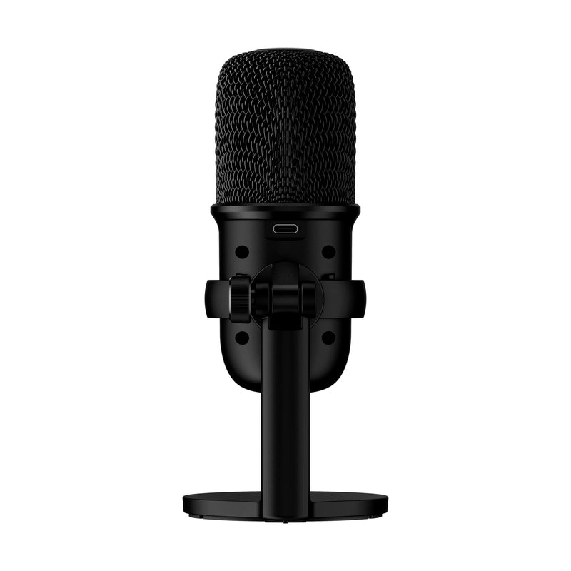 HyperX SoloCast – USB Condenser Gaming Microphone, for PC, PS4, PS5 and Mac, Tap-to-Mute Sensor, Cardioid Polar Pattern, great for Streaming, Podcasts, Twitch, YouTube, Discord,Black Black