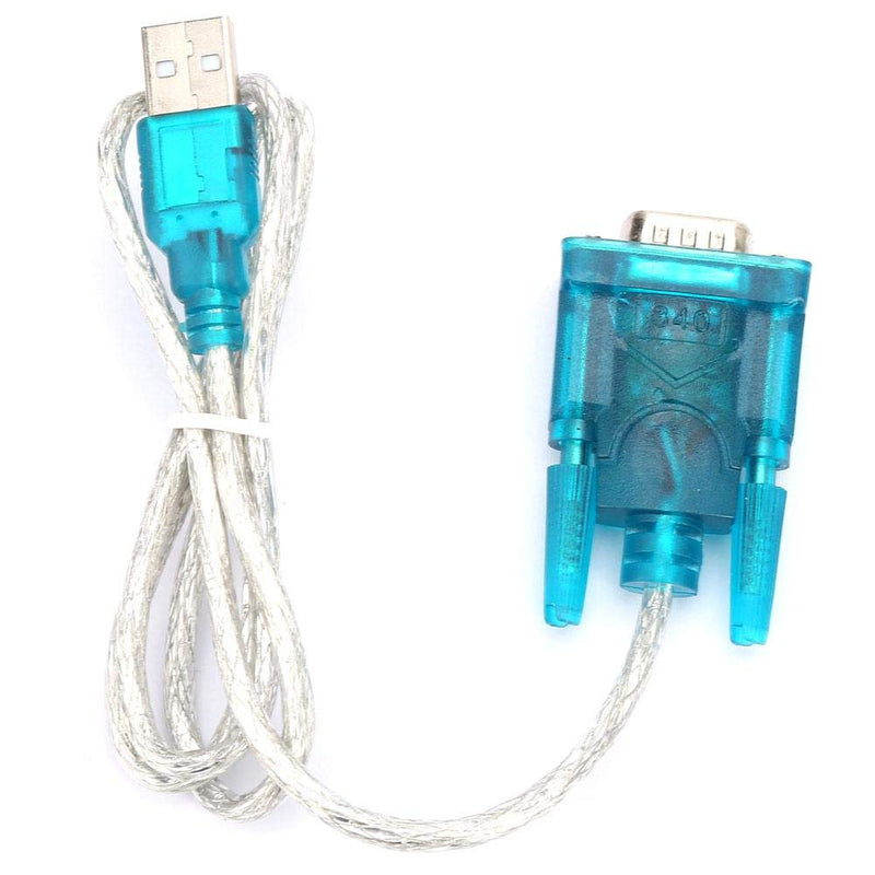 2 PCS HL-340 USB to RS232 COM Port Serial PDA 9 pin DB9 Cable Adapter