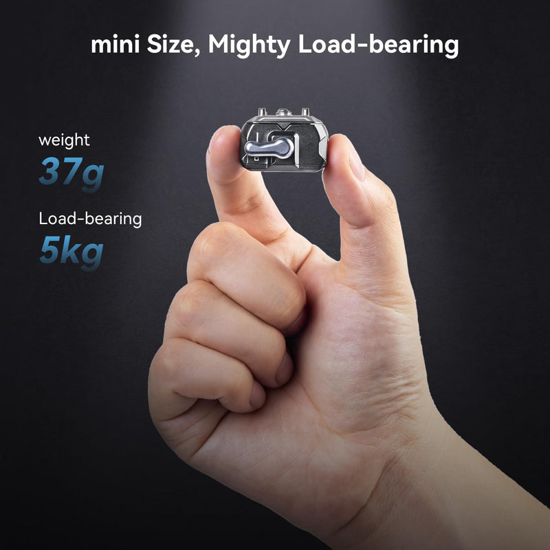 SMALLRIG Quick Release Plate Drop-in HawkLock Mini Quick Release Camera Mount Adapter with 1/4" Screw, for Camera Clamp, Super Clamp, Ball Head, Tripod, Magic Arm, Stabilizer, Field Monitor - 3513C Basic QR System
