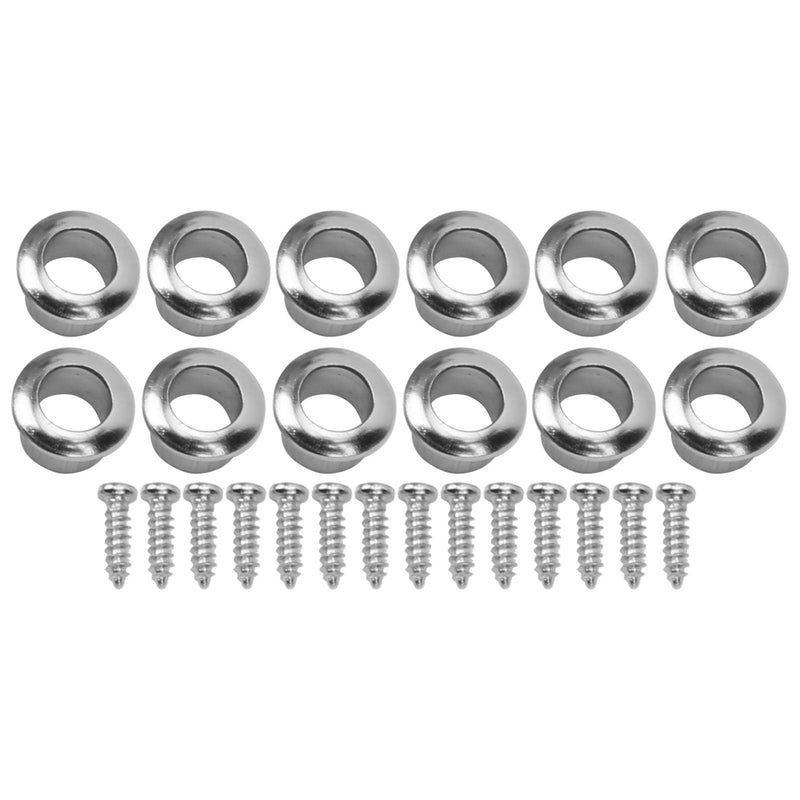 Vintage Guitar String Tuning Peg Tuner Machine Head 6L 6R Tuning Keys for Electric, Classical, Folk or Acoustic Guitars String Tuners Replacement Set
