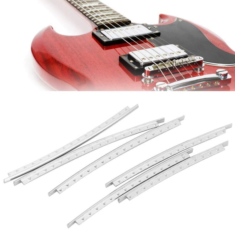 22Pcs Electric Guitar Fret Wire Set Copper- Alloy 2.2mm Fret Wire for Electric Guitar Playing Accessories