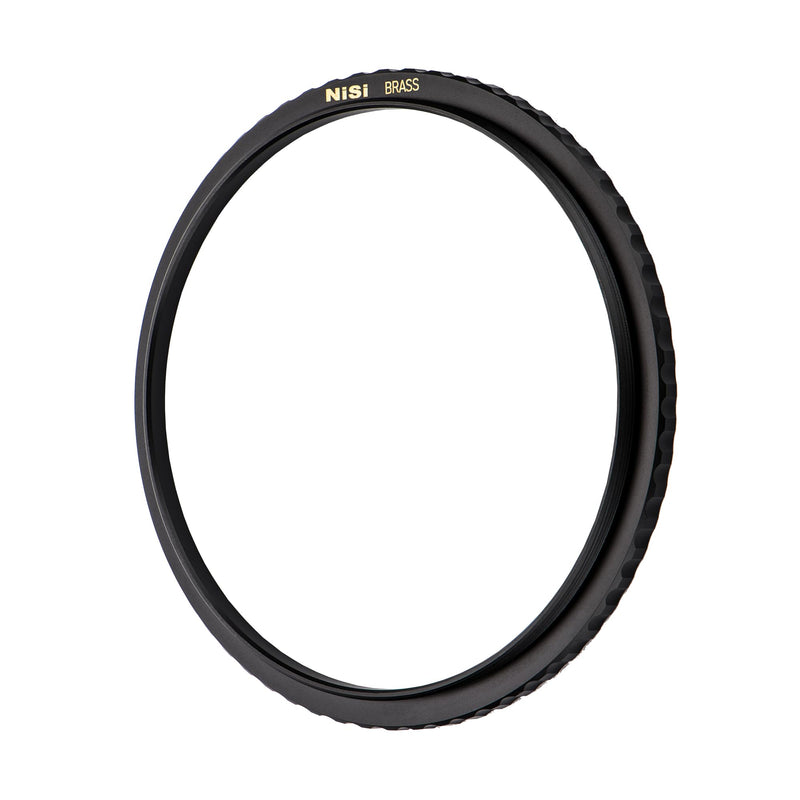 NiSi - Brass Pro 72mm to 82mm Step-Up Ring - Threaded Stepping Adapter Ring, 72mm Male Lens Attachment 82mm Female Filter and Accessory Thread - Matte Black Finish to Prevent Reflections, Brass Alloy 72-82mm