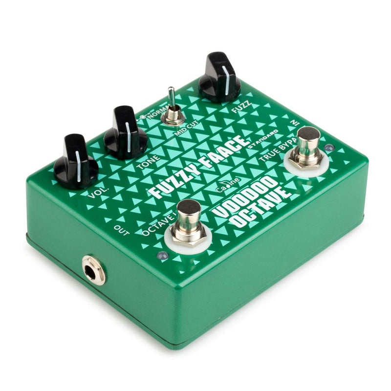 Caline CP-53 Fuzzy Face Voodoo Octave Guitar Effect Pedal