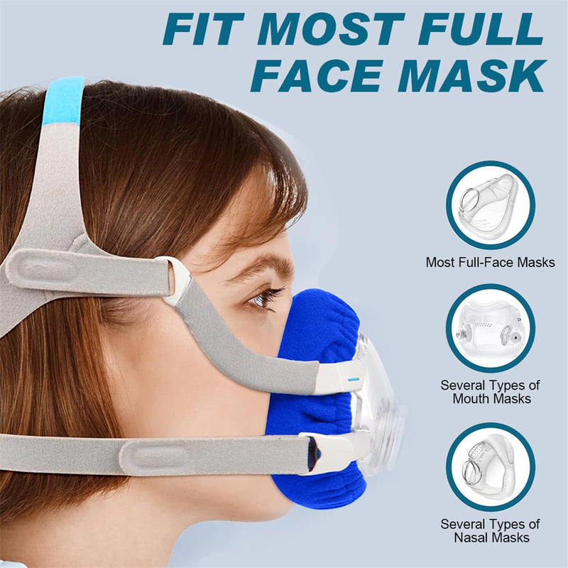 [AUSTRALIA] - CPAP Mask Inserts Nose Protection Mask Insert CPAP Mask Liner Pack of 4 Reusable Mask Cover for CPAP Respiratory Therapy Users 