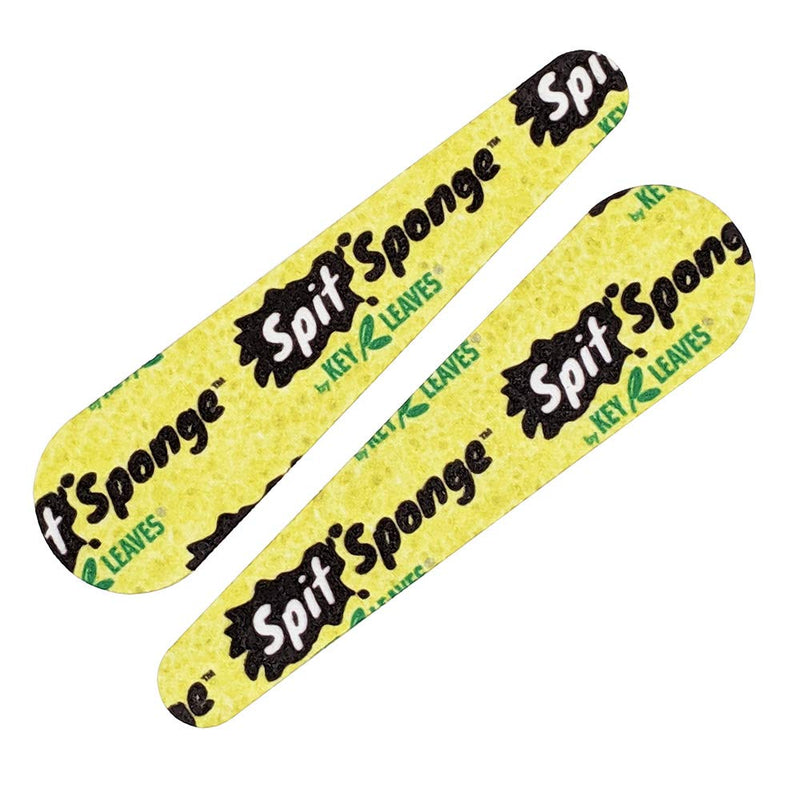 Spit Sponge (2 piece) Pad Dryer Cleaner for Clarinet, Flute, Oboe, Bassoon, by Key Leaves