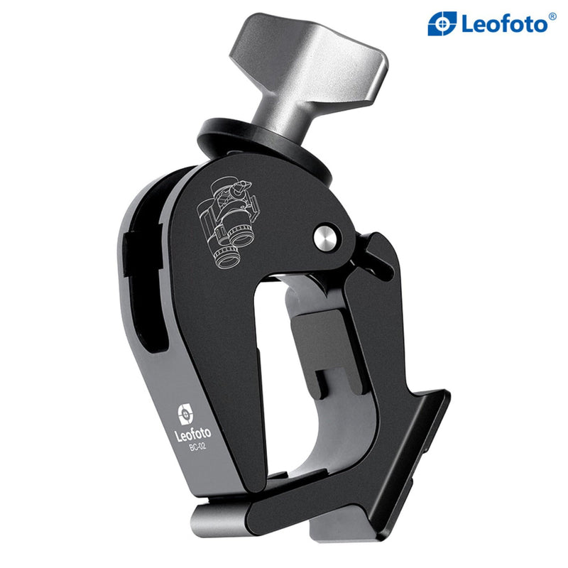 Leofoto BC-02 Binocular Adapter, for Diameter 28-60mm Binocular, 1/4" and 3/8" Mounting Thread, Arca Compatible