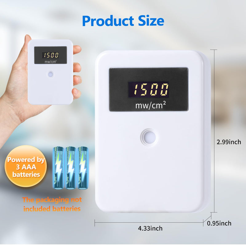 [AUSTRALIA] - Annhua Dental Led Light Meter, Light Cure Power Curing Tester 