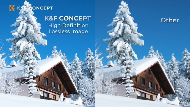 K&F CONCEPT 55mm Circular Polarizer Lens Filter with 28 Multi-Layer Coated