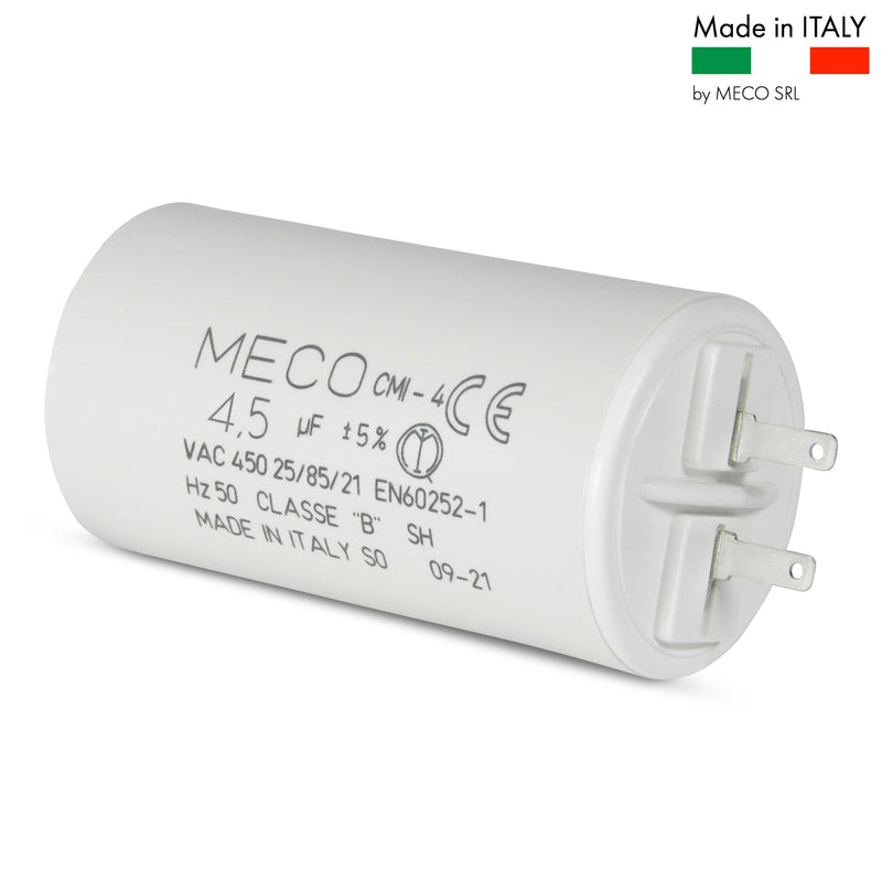 [AUSTRALIA] - Capacitor 4.5 µF Especially for Somfy Roller Shutters with Small Connection 2.8 mm 1 