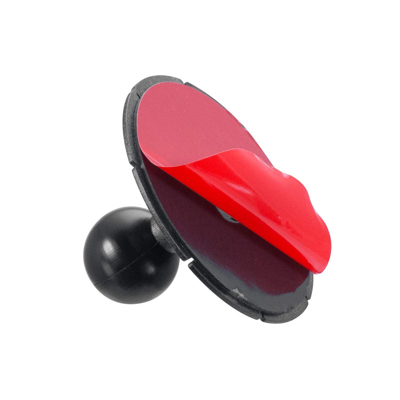 iBOLT 25mm / 1 inch Ball to Strong VHB Adhesive Mount Base/Adapter - for All Industry Standard 1 inch / 25 mm mounts