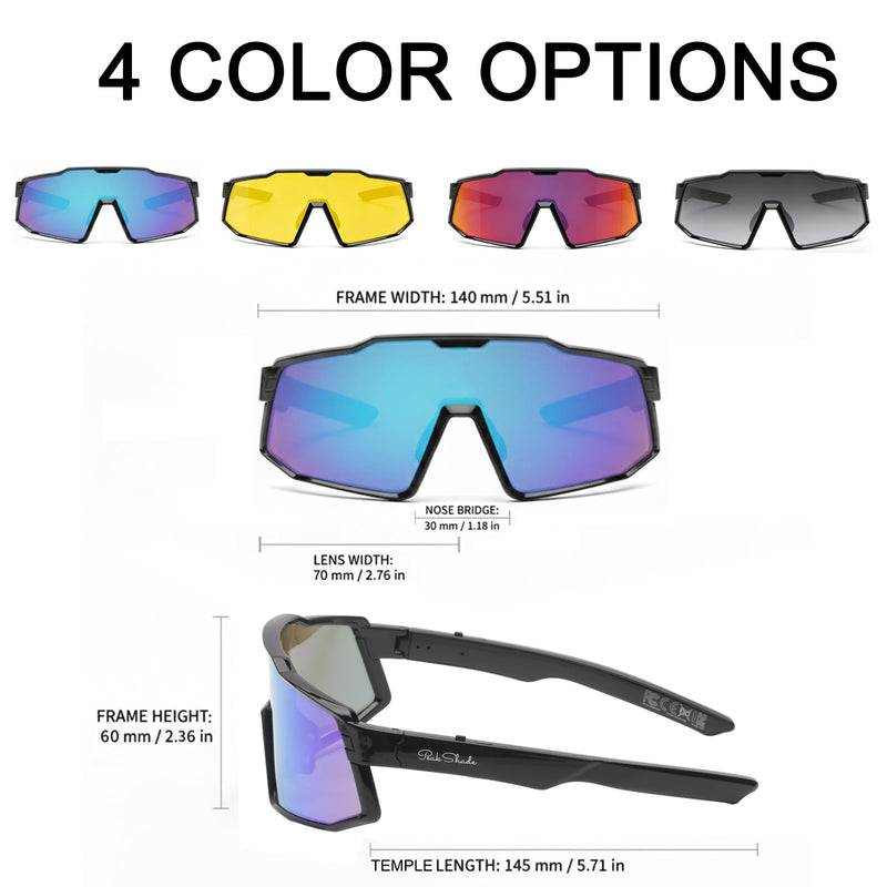 AI Smart Glasses with Open-Ear Audio, Orange Red | Bluetooth Sunglasses, Polarized UV400, Hands-Free Calls, Real-Time Translation, 133-Language, IP65 Waterproof,Cycling Running Matte Black Frame/ Orange Red Lens
