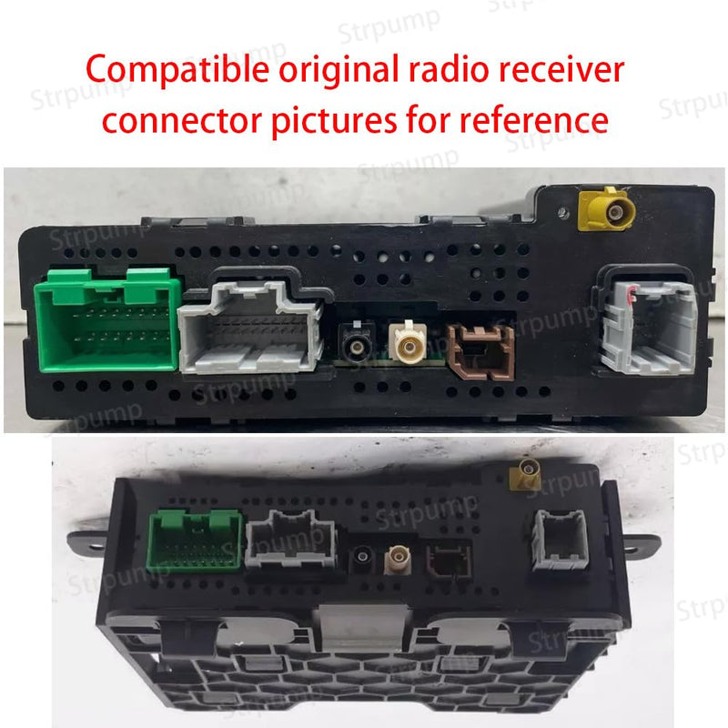 16pin Car Radio Stereo Power Retrofit Harness Cable Wire Loom Connector for Chevrolet GMC Silverado/Colorado/Suburban/Chevy Tahoe/Trailblazer/Buick Envision/Verano Plug