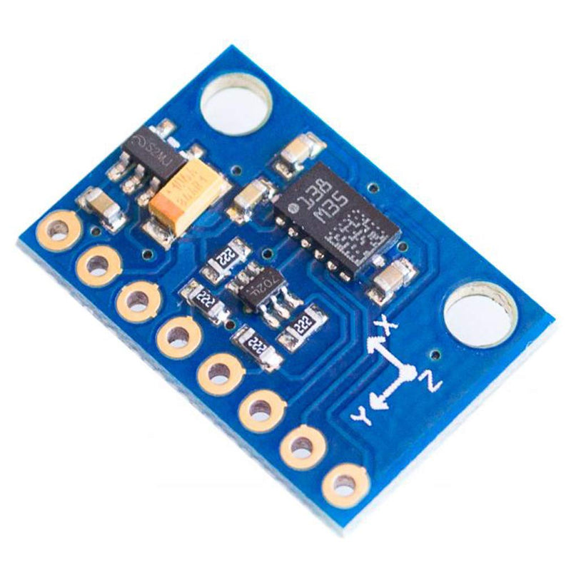Hailege 2pcs LSM303DLHC GY-511 3 Axis E-Compass Accelerometer Magnetometer Module 12 Bit AD Convert