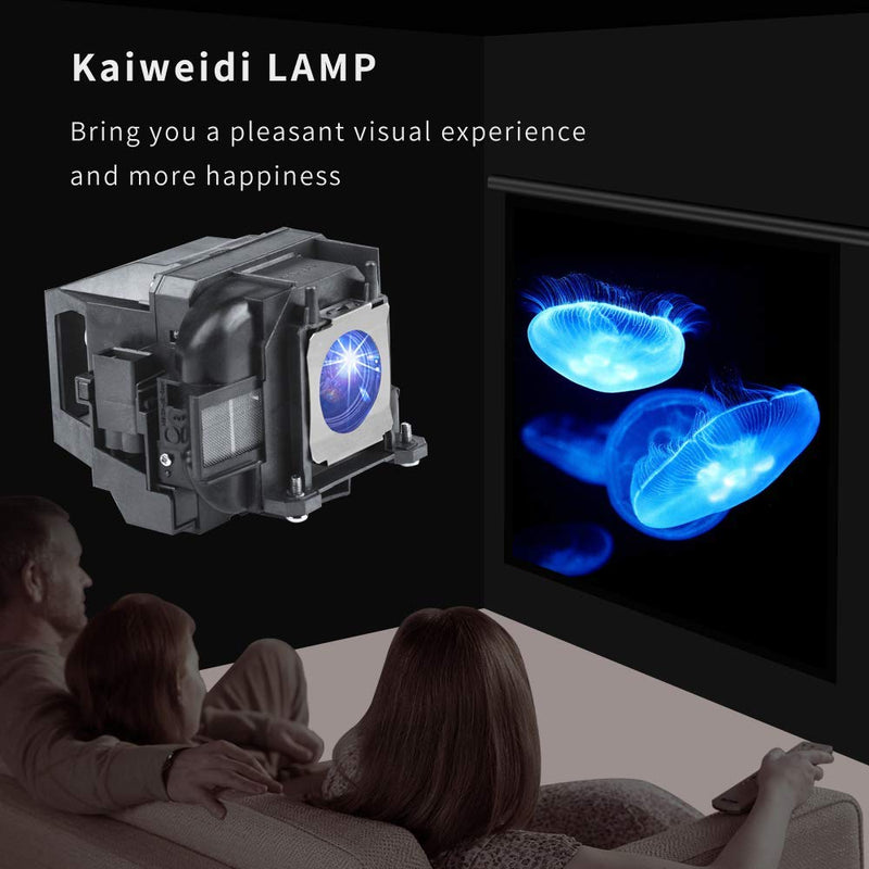 KAIWEIDI ELPLP78/V13H010L78 Projector Lamp for Epson PowerLite S17 S18+ W15+ W17 W18+ X17 X24+ 99W ,VS230 VS330 VS335W EX3220 EX5220 EB950W EB955W EB-W18 EB-X25 EH-TW410 Projectors