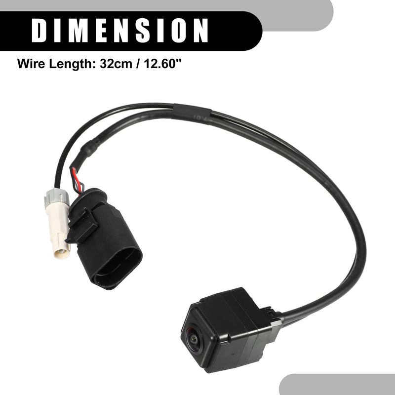 95B980551L Rear View Back Up Camera for Porsche Macan 15-20 1 Pc | Car rear park assist reverse camera, Plastic, Black, for Porsche Macan 2015-2020