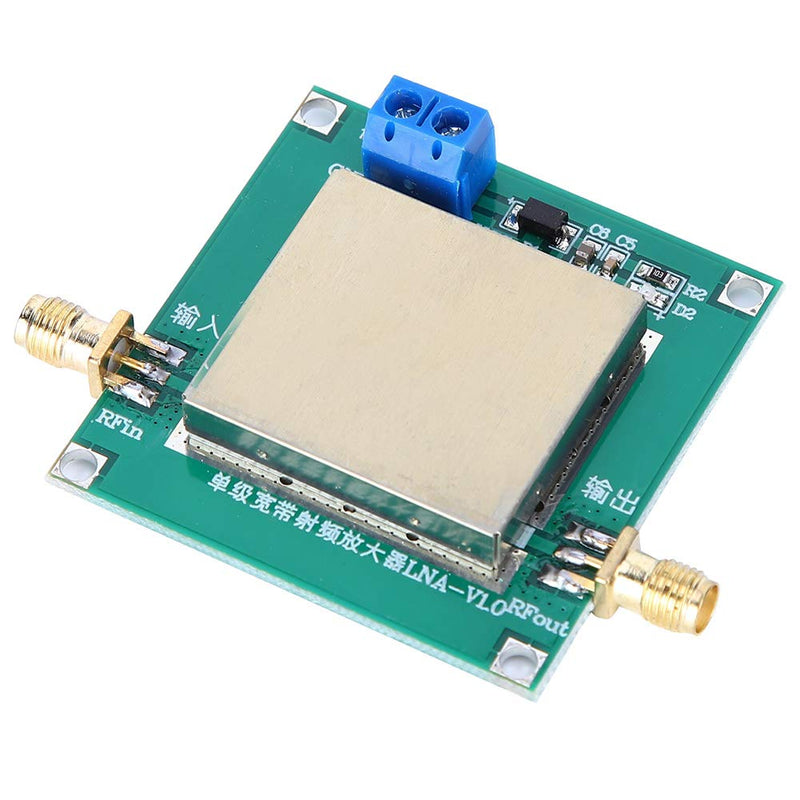 RF Amplifier, Low Noise RF Broadband Amplifier LNA (1-3000MHz Gain:20dB) 12V DC for Shortwave FM Broadcasting Remote Receiver
