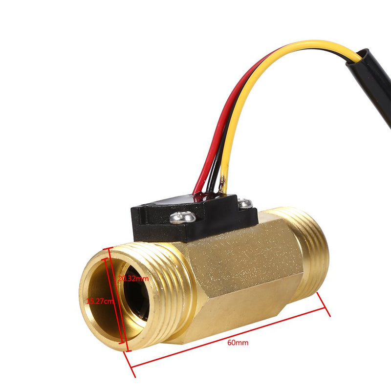 Water Flow Sensor 1 Piece Water Flow for Instantaneous Water Flow Meter