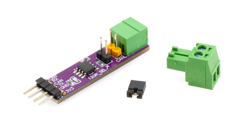 CAN HAT SN65HVD230 can-Bus transceiver Module Stably Long-Distance Communication Functions Communication Module Single Channel
