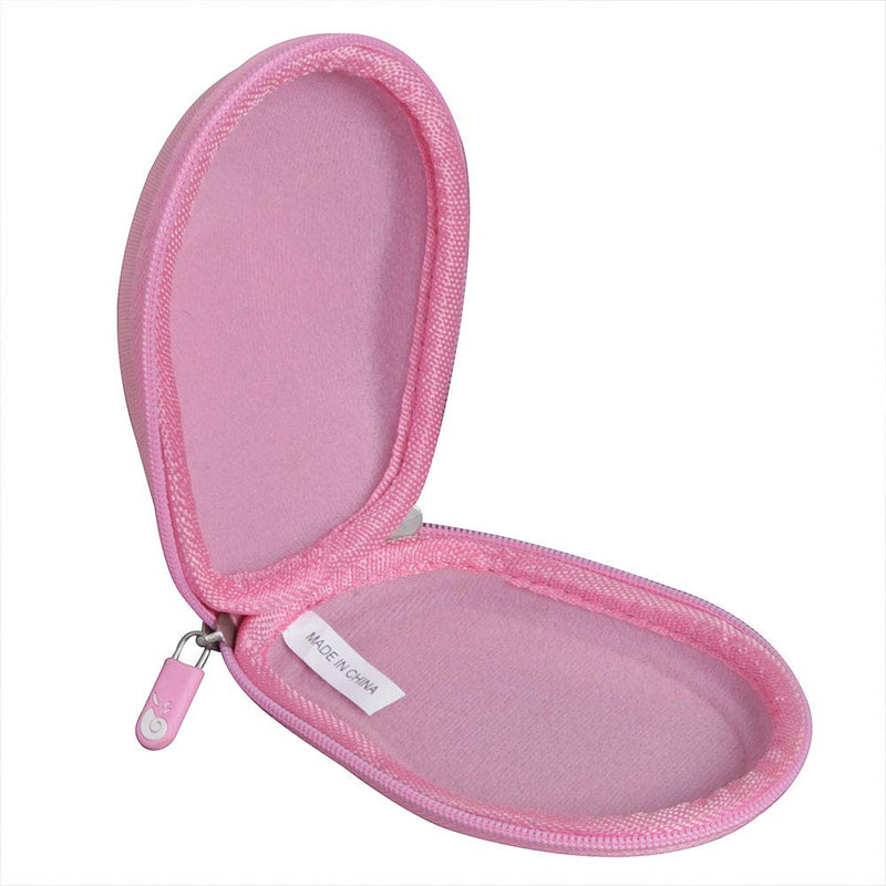 Hermitshell Hard Travel Case Fits VicTsing MM057 / HOTWEEMS D-09 / E-YOOSO / PONVIT / POLEYN 2.4G Wireless Portable Mobile Mouse Optical Mice (Only Case) (Pink) Pink