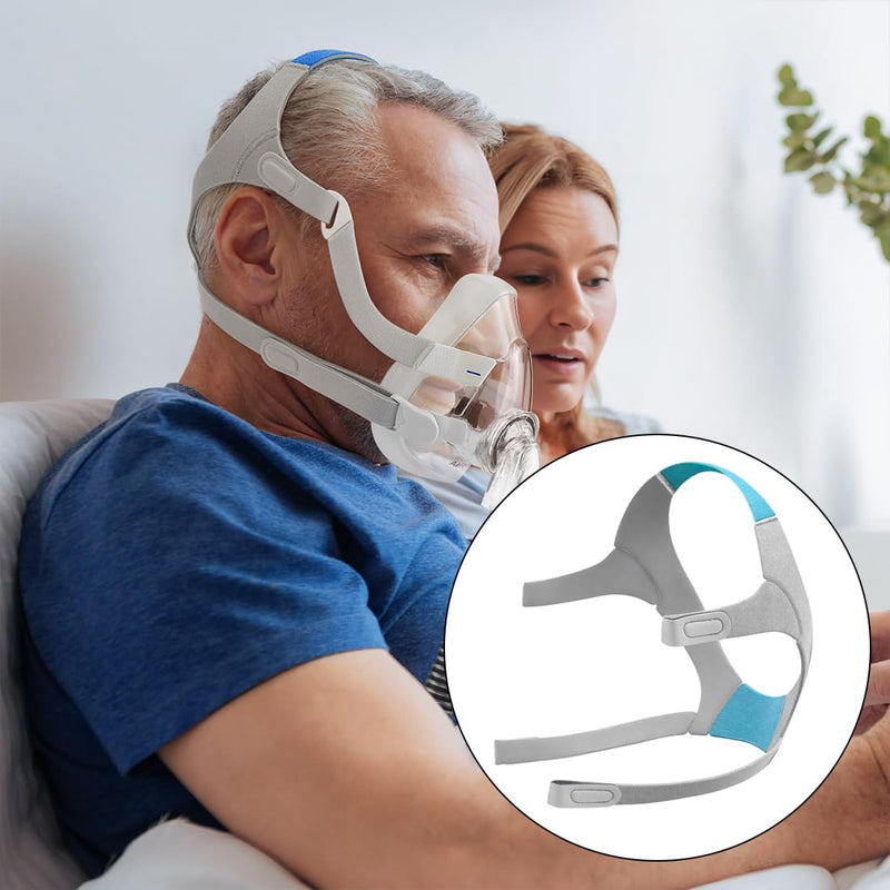 Headgear CPAP F20 Headband Compatible with Resmed Airfit F20 CPAP Mask CPAP Mask Accessories Unisex CPAP Replacement Headband (Mask Not Included)