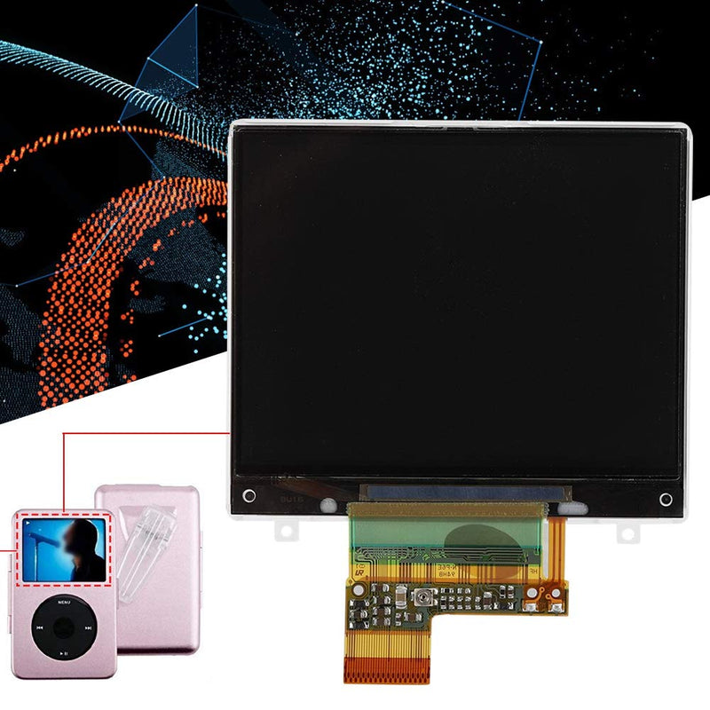 ASHATA Inner LCD Display Screen Replacement for iPod Classic 6th Gen 80GB 120GB 160GB, Easy Installation